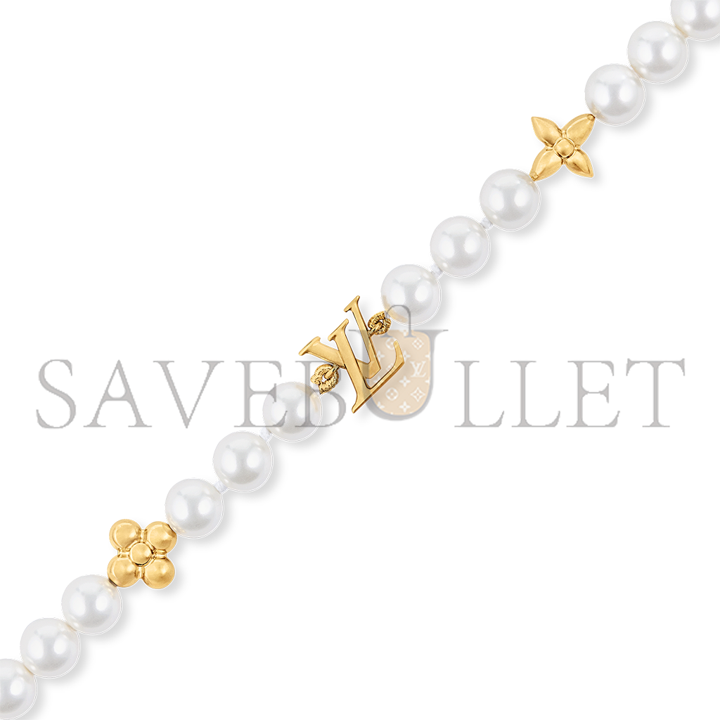 LOUIS VUITTON MY LV PEARL BRACELET M1129A